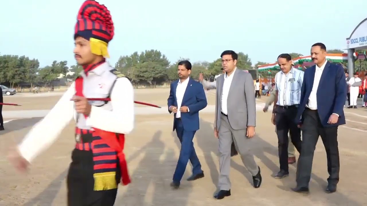 Saluting the Nation.. Republic Day Celebration with Shri Suresh Meher Sir..
