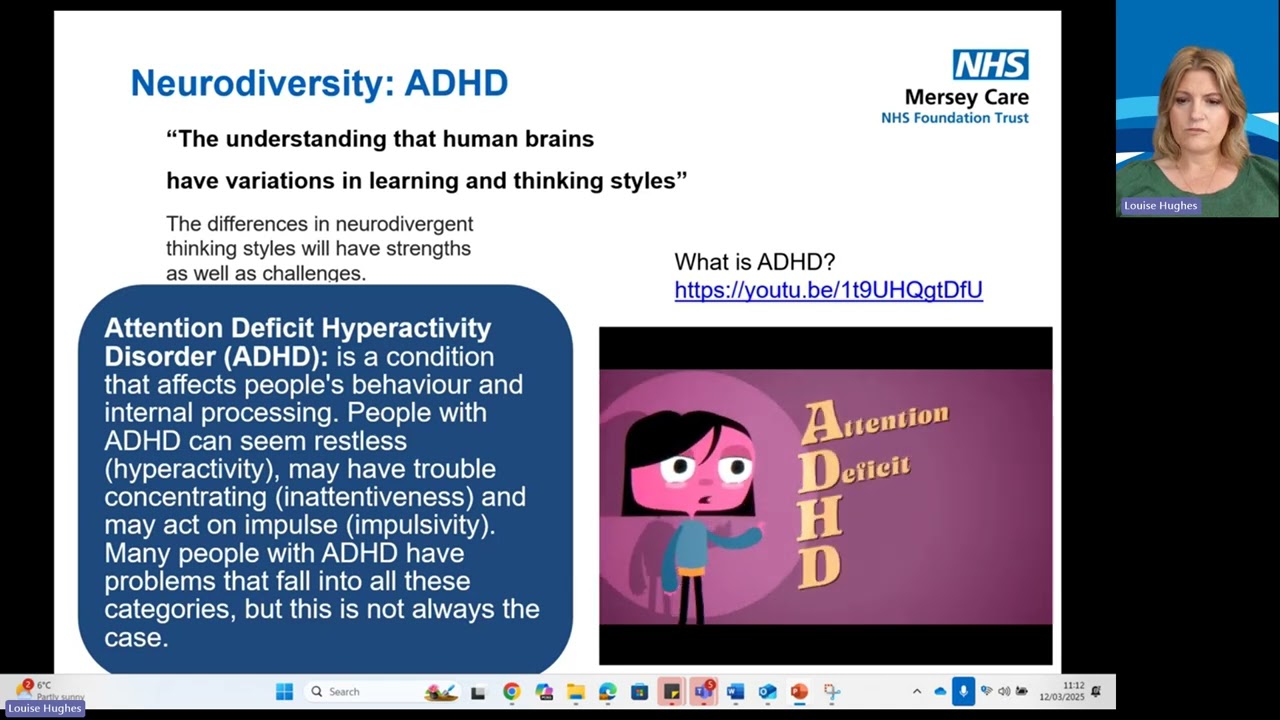 Neurodiversity and mental health webinar