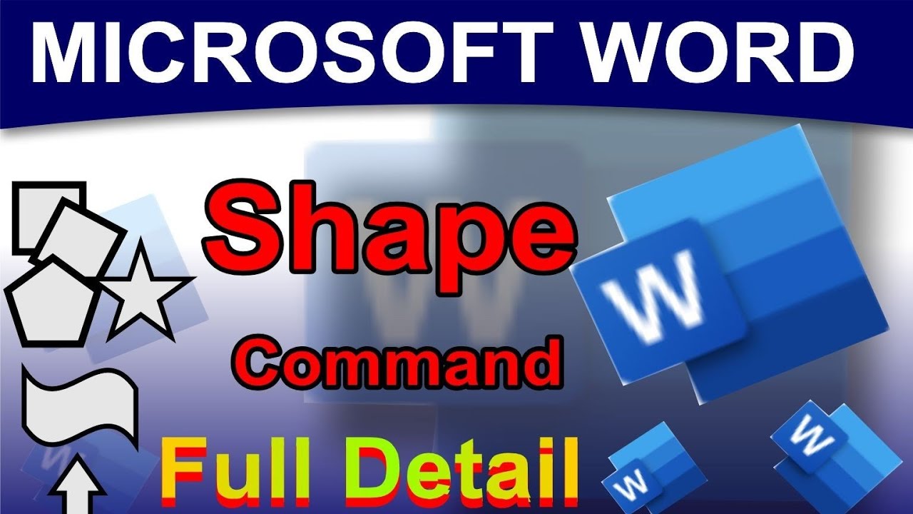 ​MS Word Mein Shapes Ko Format Karna Seekhen (Step-by-Step) #shape #wordadvanced 