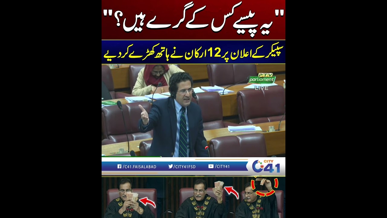 National Assembly Men Ksi Kay Paisay Gir Gay | City 41