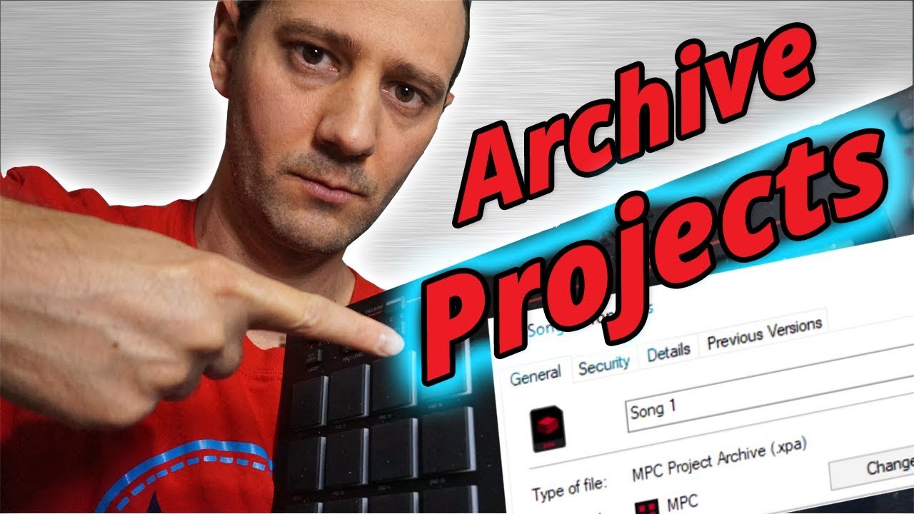 Mpc Live - Save Project Archive