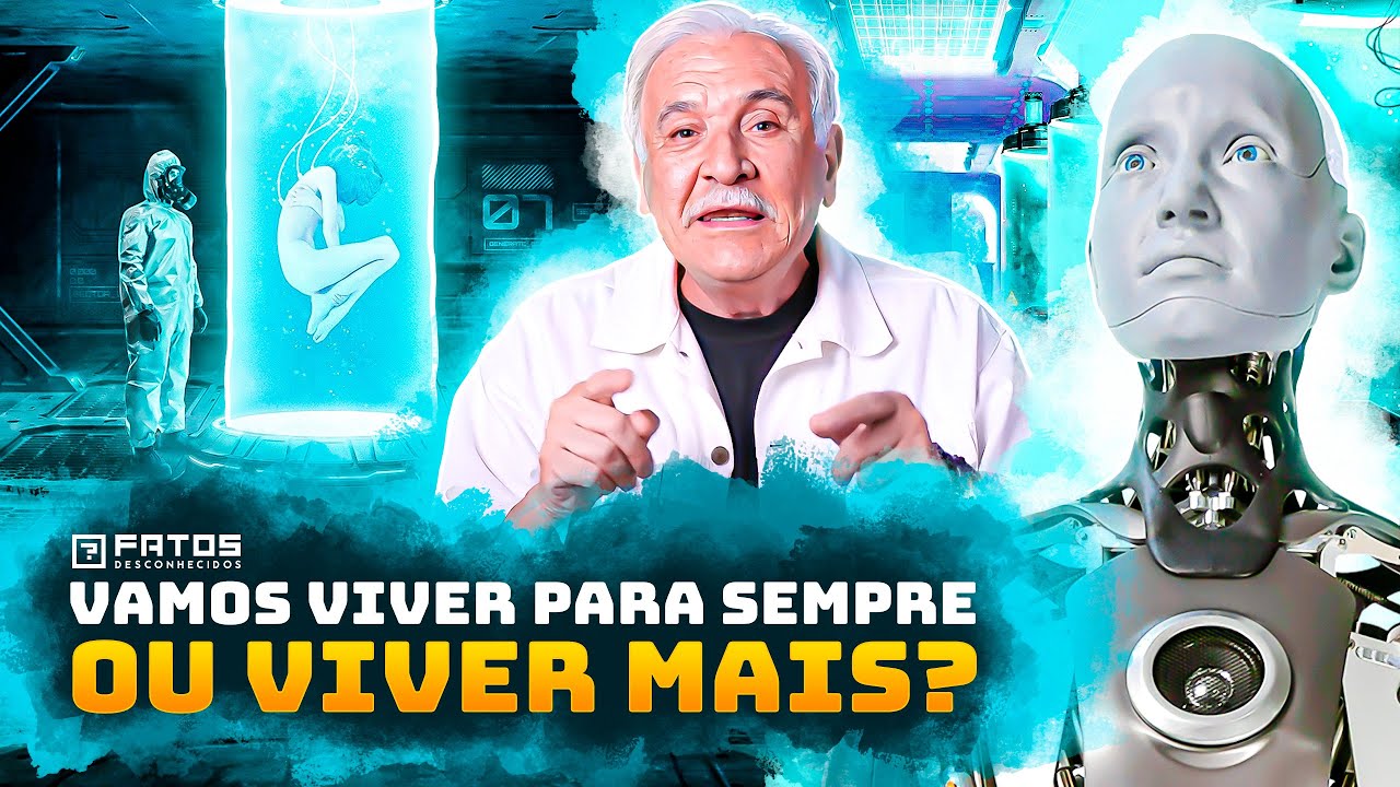 TECNOLOGIA diz que seremos IMORTAIS em 7 anos - E se for verdade?