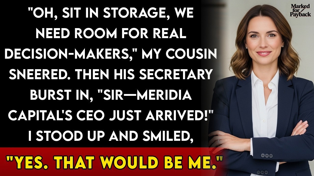 At The Business Meeting, My Family Put Me In Storage — Not Knowing I Was The Decision Maker