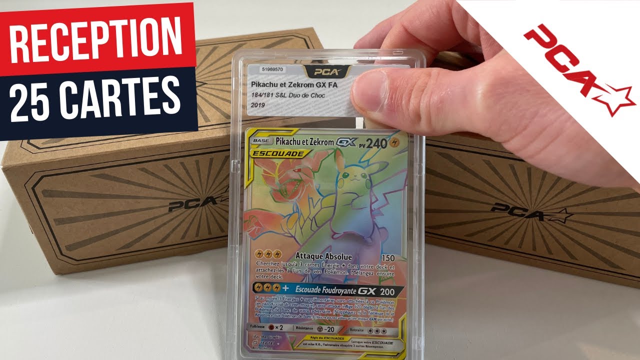 Cartes Pokémon : Superbe réception PCA avec du Dracaufeu et du set de base