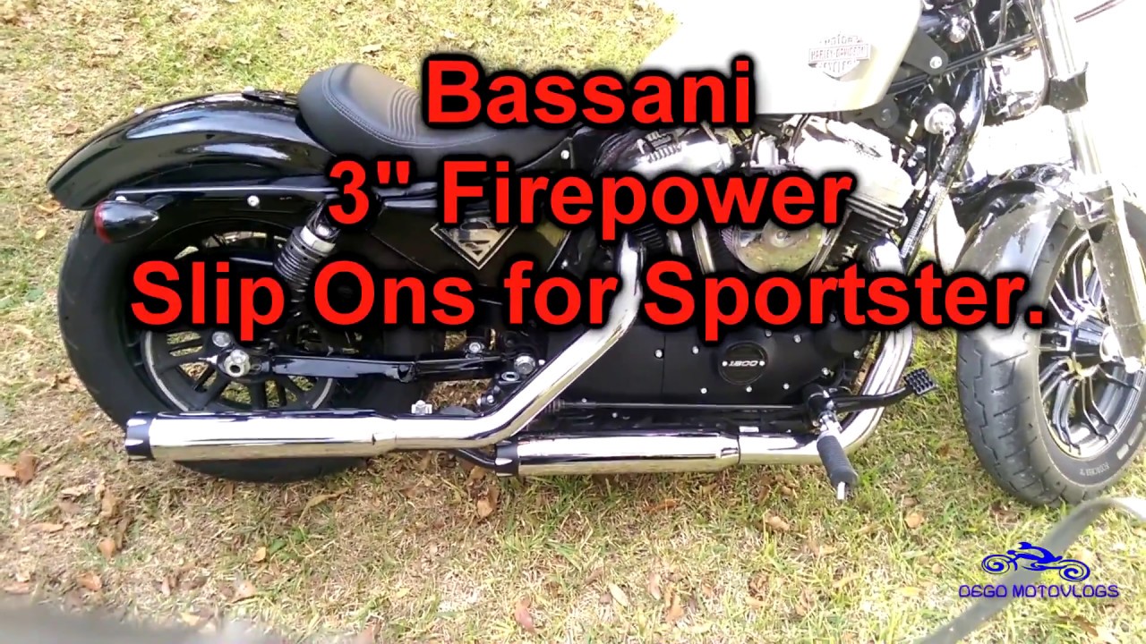 2016 Harley Davidson Sportster bassani 3
