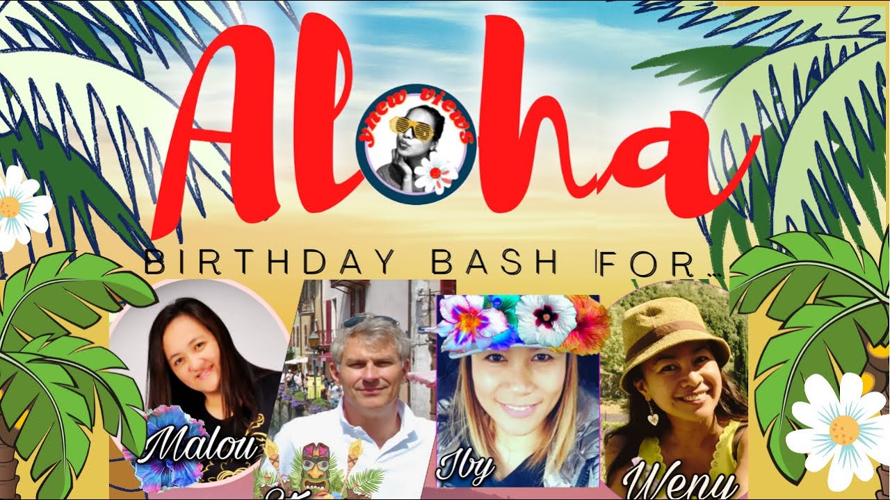 #ALOHA Hawaiian Birthday Bash