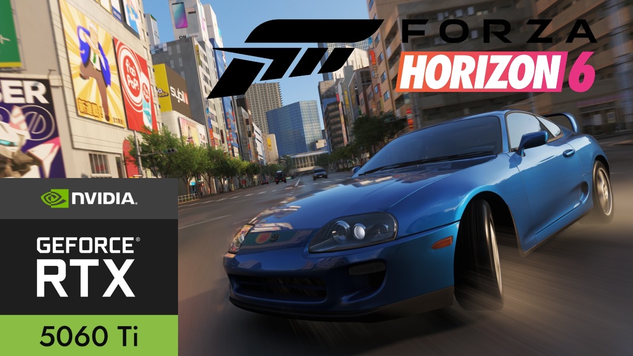 Forza Horizon 6 - i5-14400F + RTX 5060 Ti 16GB - 1440p