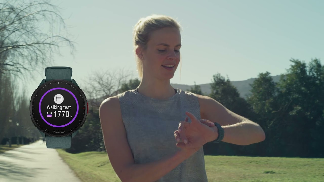 Polar Walking Test - how to take (Pacer Pro)