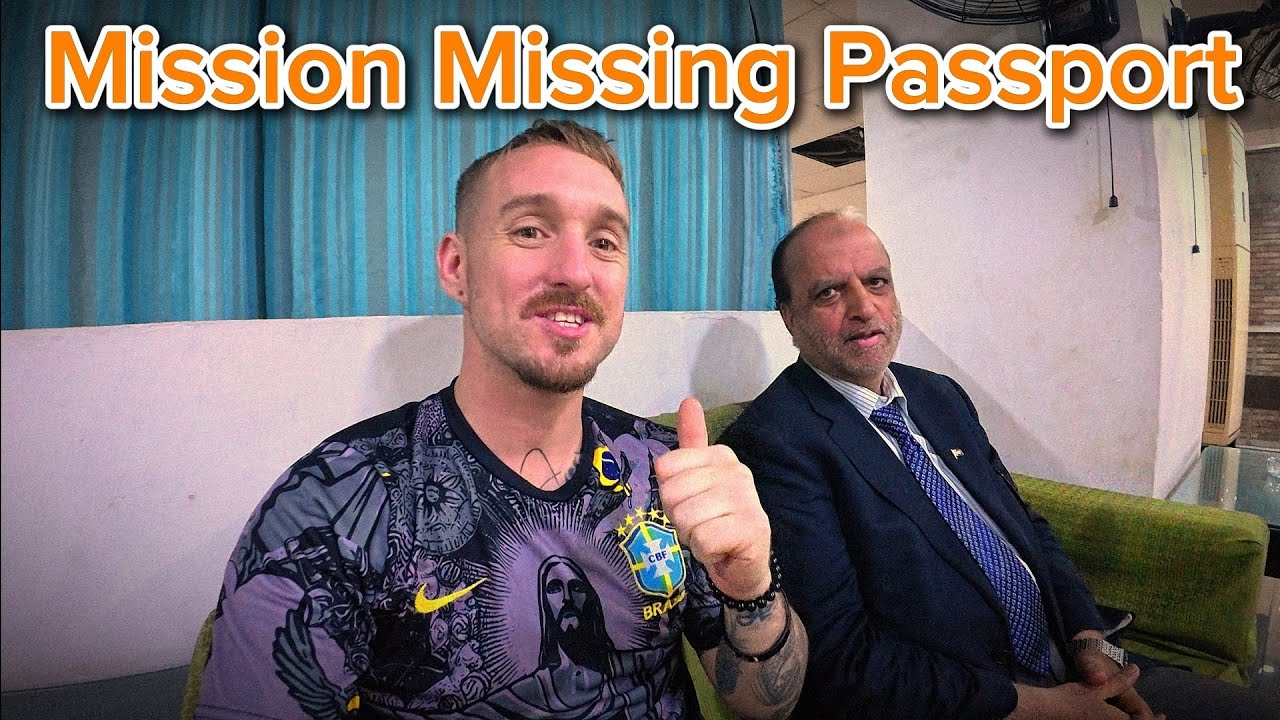 I lost my passport 😳 escaping Karachi 🇵🇰