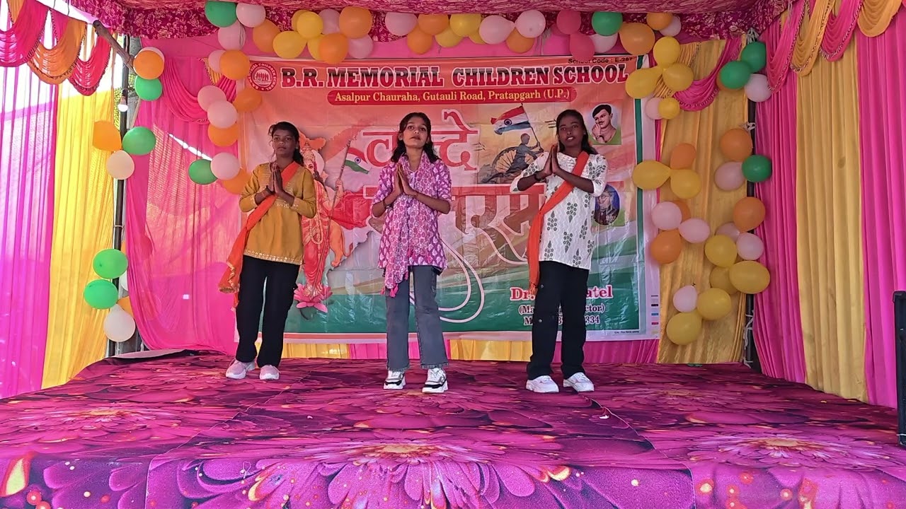 Dance by class 7th and 8th girls