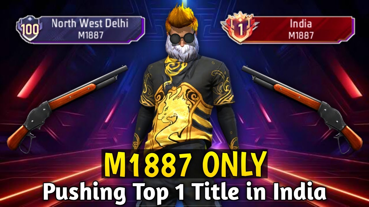 Pushing Top 1 in m1887 | Solo Br Rank Weopon Glory Push Season 39 | Ep-6