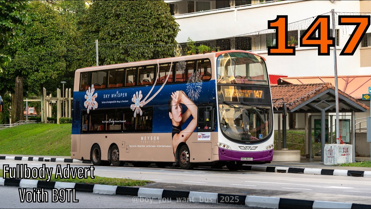 [Joyride] SBS3640J on 147 | Volvo B9TL Wright Eclipse Gemini II Full Body Advertisement