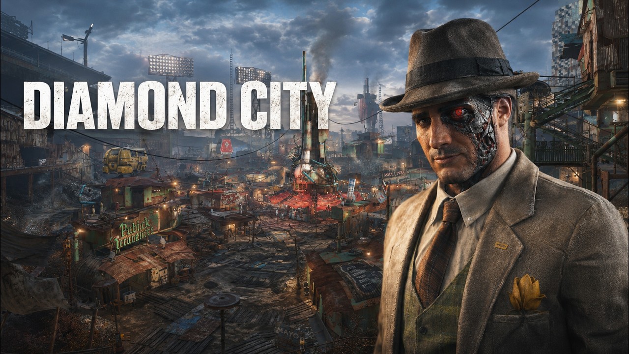 DIAMOND CITY: Storia e Origini del Verde Gioiello del Commonwealth - Fallout Lore