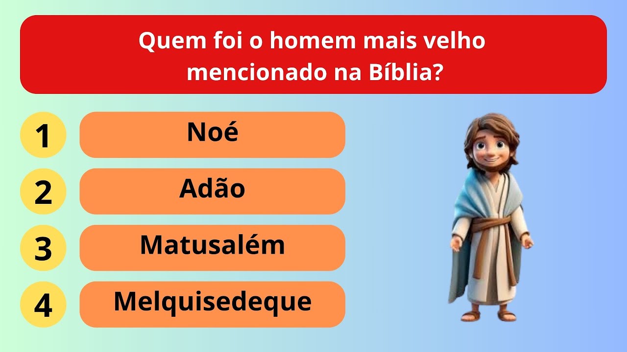 15 Perguntas Bíblicas - Bom de Bíblia.