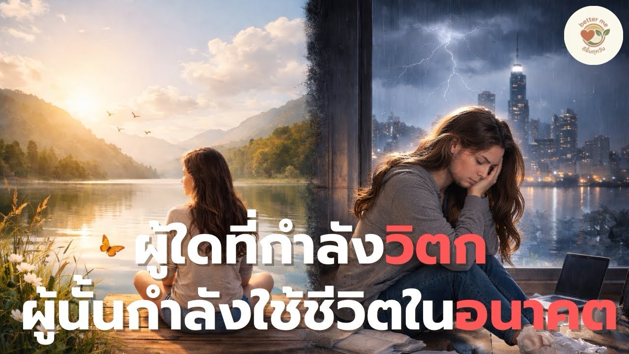 ผู้ใดที่กำลังวิตก ผู้นั้นกำลังใช้ชีวิตในอนาคต l Better Me ดีขึ้นทุกวัน podcast