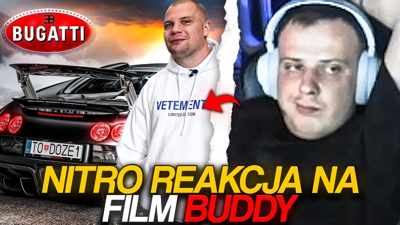 NITRO REAKCJA NA FILM BUDDY | BUGATTI VEYRON, DOZE