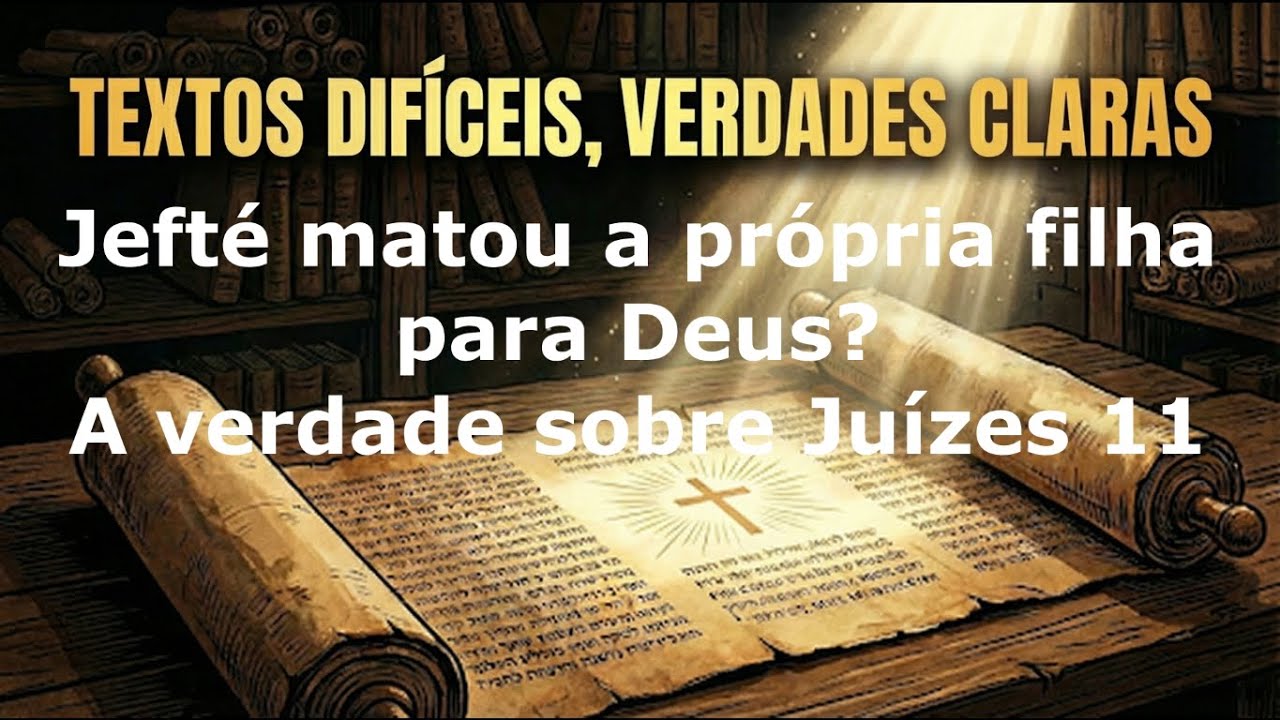Jefté matou a própria filha para Deus? A verdade sobre Juízes 11