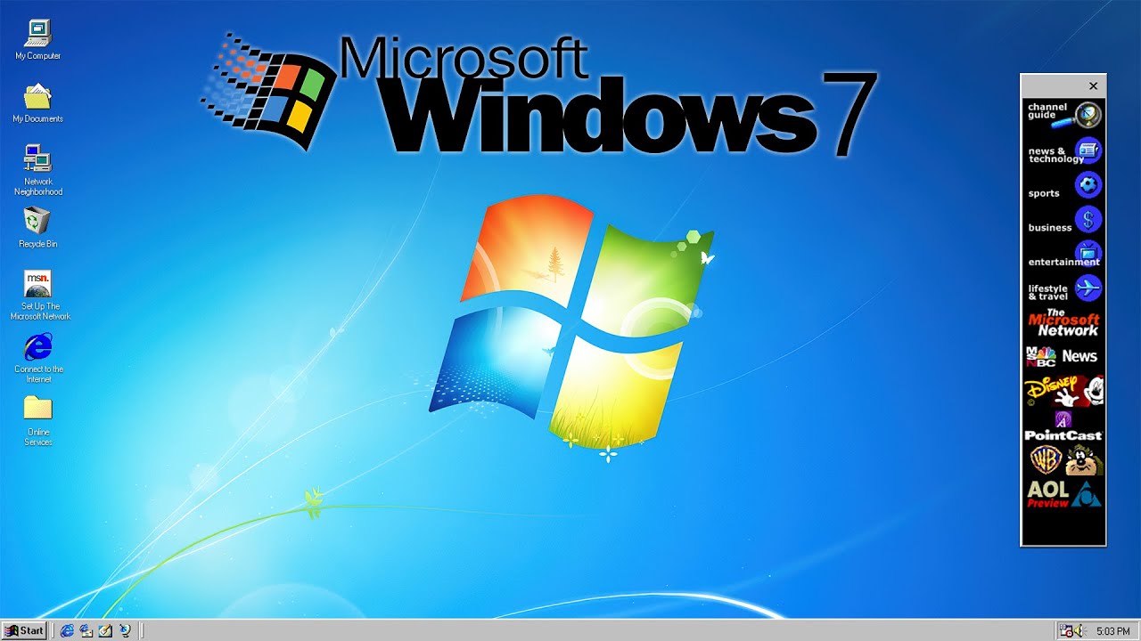 Как установить Windows 7 для установки Windows 98...