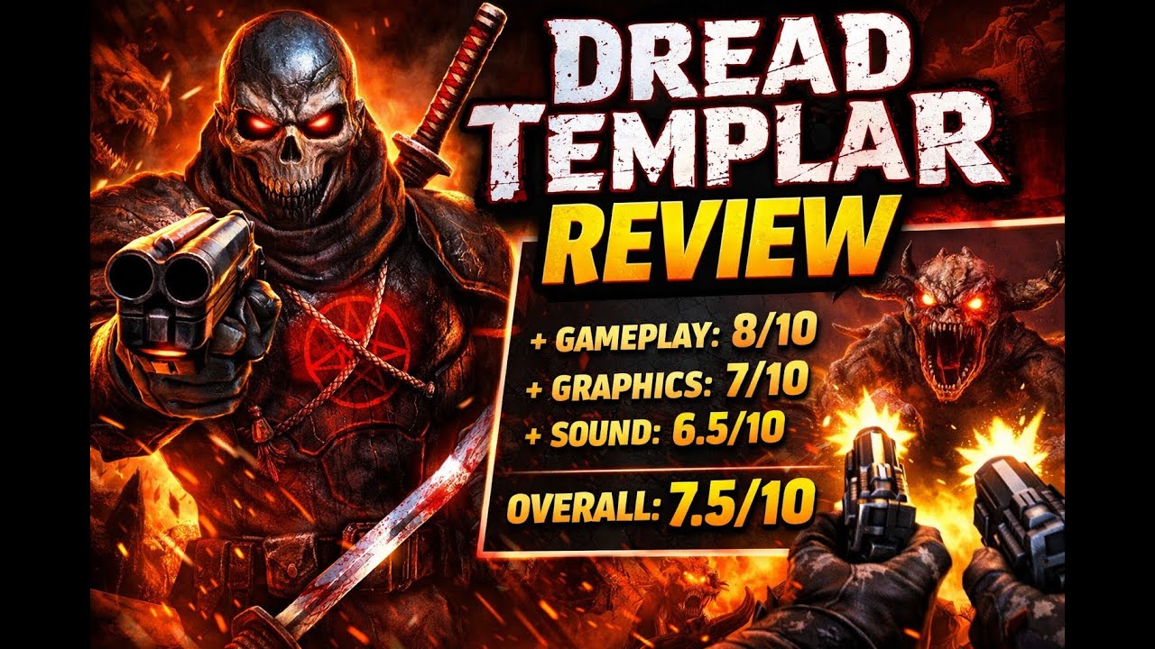 Dread Templar – Быстрый, жестокий и олдскульный FPS (честный обзор) за 3 минуты