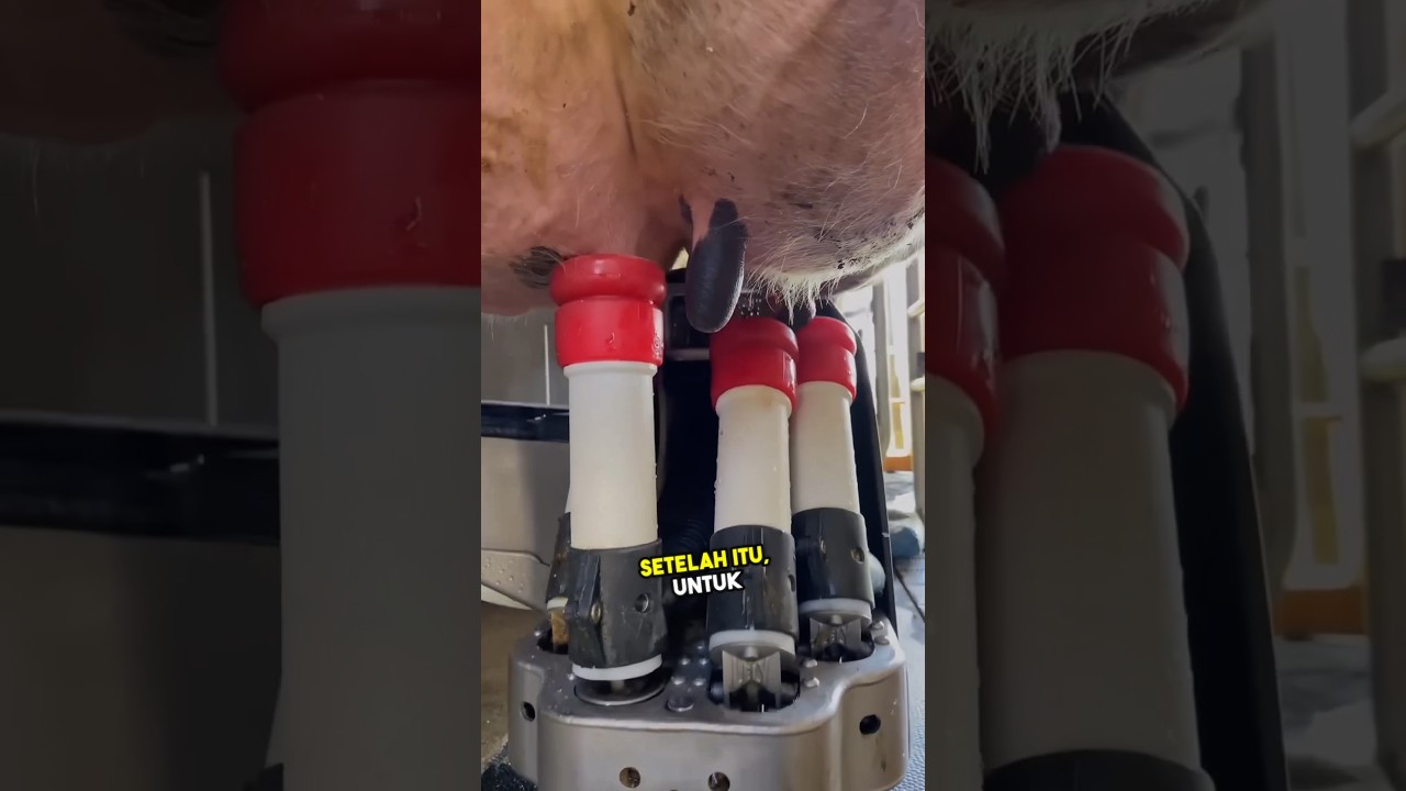 INI CARA PEMERAHAN SUSU SAPI MODERN #facts #funfacts