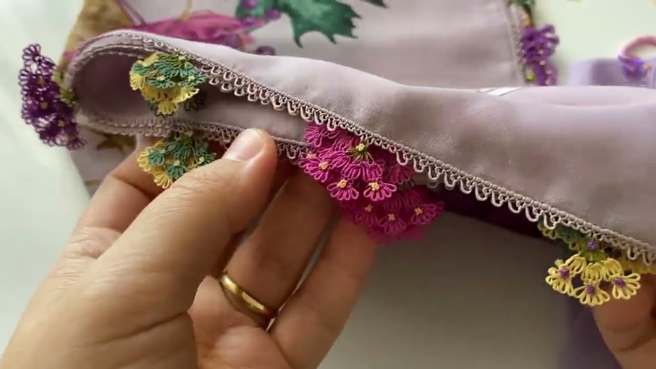 90) ELİMDEKİ İŞİM EN ÇOK SİPARİŞ ALDIĞIM İĞNE OYASI MODELİ  needle lace  igneli harikalar