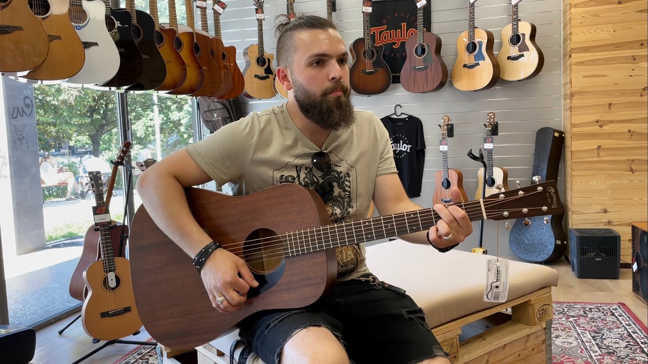 Martin D-15M - iPhone Mic Soundcheck #1