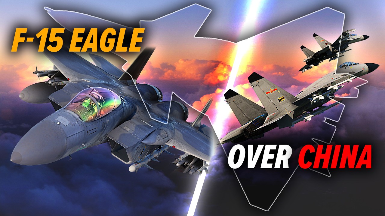 F-15 Eagle Takes On China | DCS World