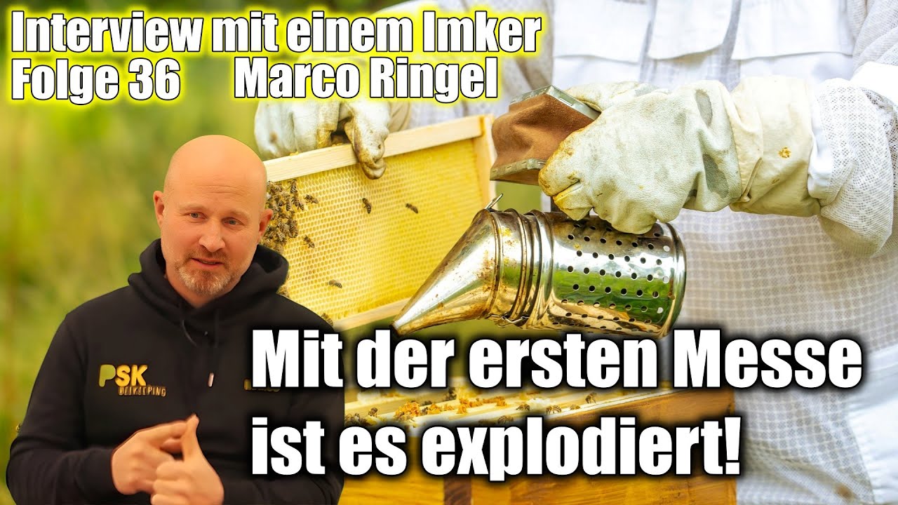 Die Geschichte hinter der Pin-Stock-Karte - Marco Ringel bei Interview mit einem Imker - Folge 36