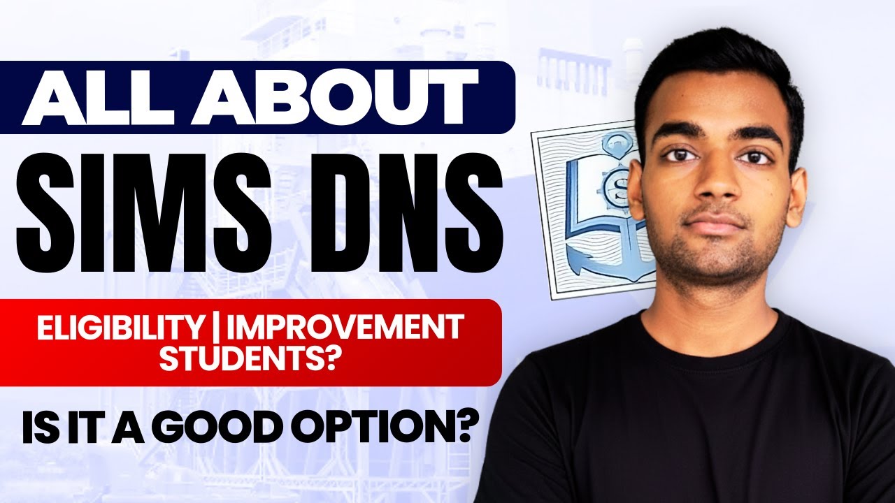All About SIMS DNS 2026 | Eligibility | Improvement Students Allowed? Medical Eligibility?