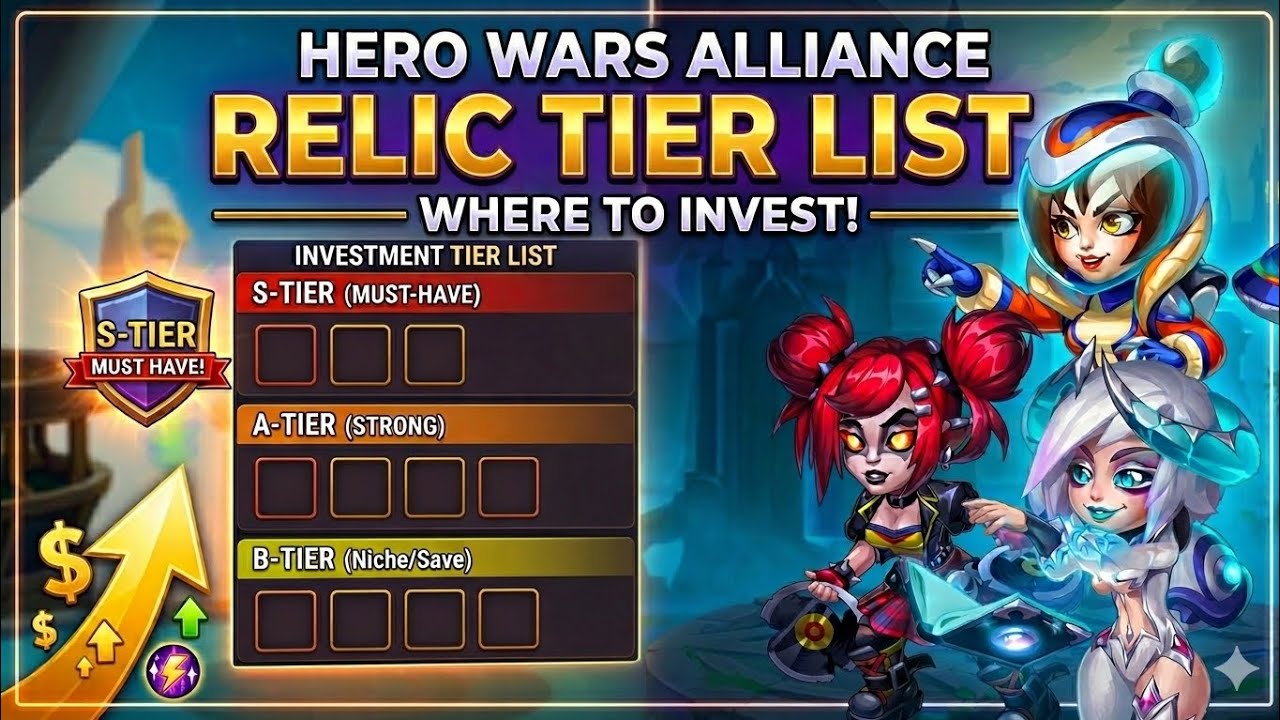 The Ultimate Relic Tier List: Where to Invest! (Hero Wars Alliance)