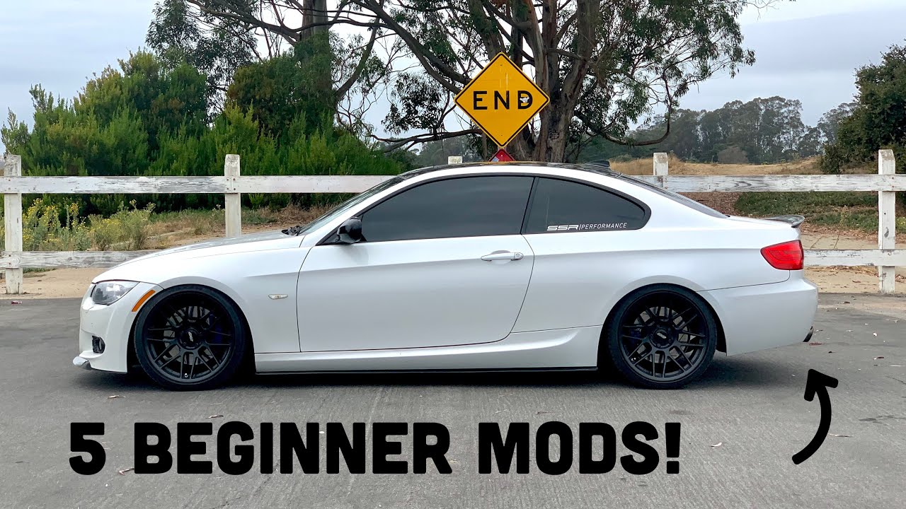5 FIRST MUST DO MODS TO YOUR BMW 335i!!