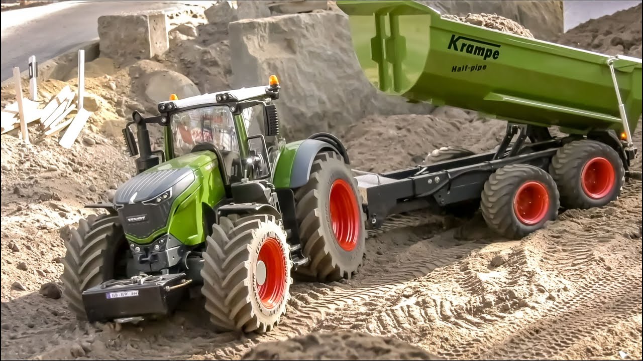 MEGA Tractors, stunning RC Trucks, mind blowing RC collection!