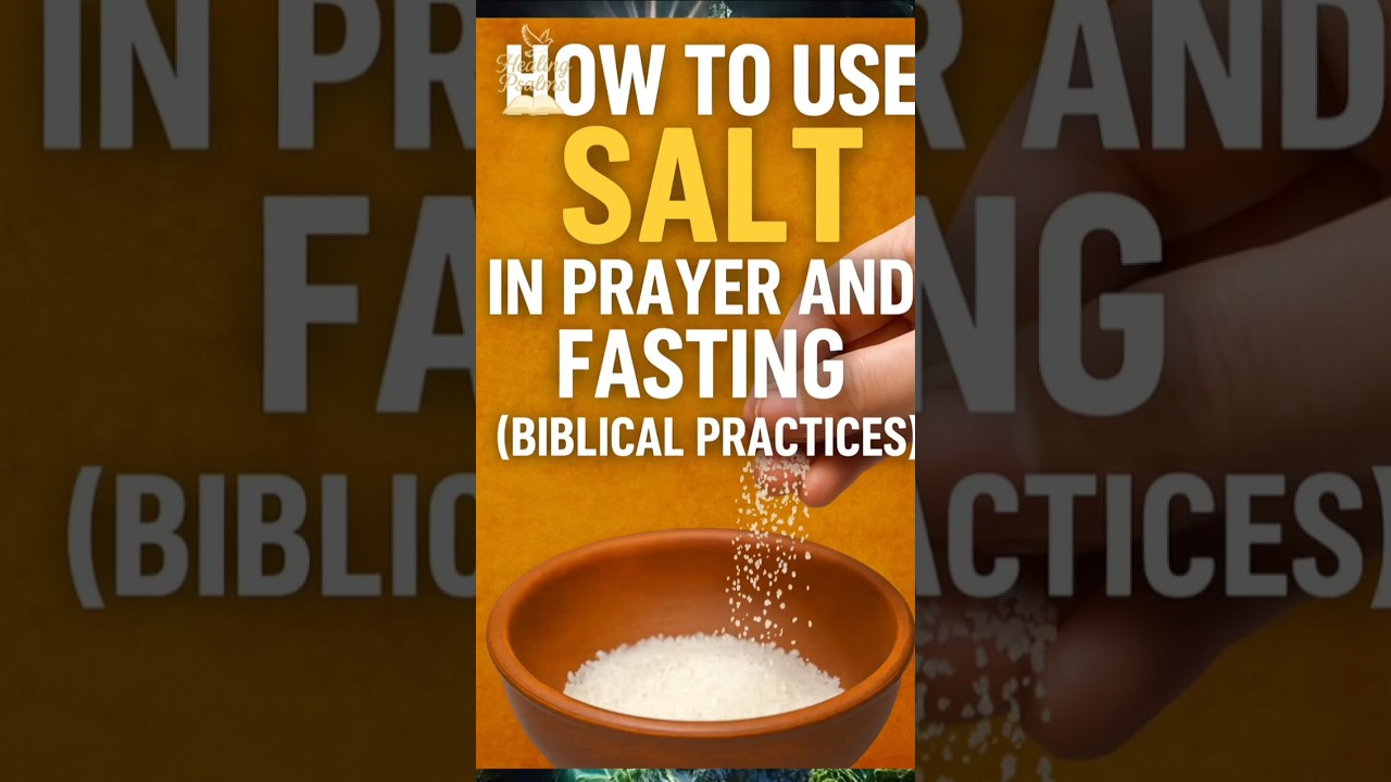 🔥Spiritual Benefits of Salt in Prayer and Deliverance" ( Biblical Practices) 