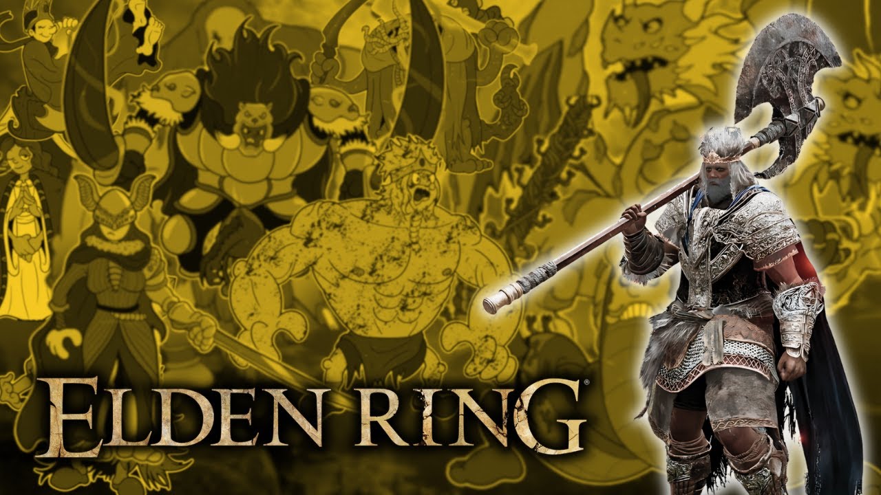 Elden Ring, mas eu sou o GODFREY