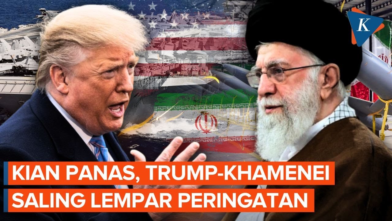 Trump-Khamenei Saling Lempar Peringatan, Militer AS dan Iran Siaga Perang