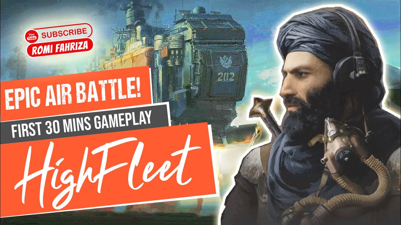 Highfleet Gameplay (First 30 Minutes) | Epic Air Battle PC Games