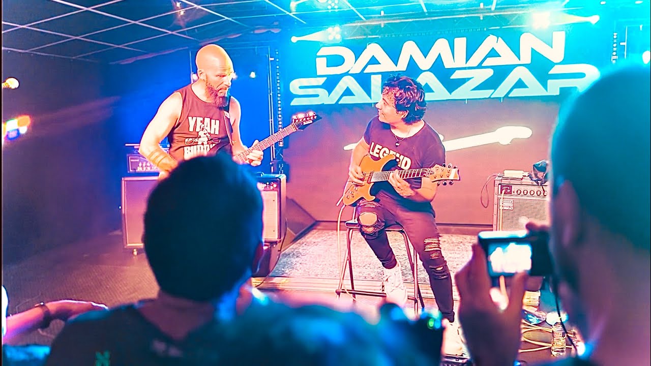 Pascal Vigne - Damian Salazar - 🇫🇷 🇦🇷 - Amazing Guitar Jam