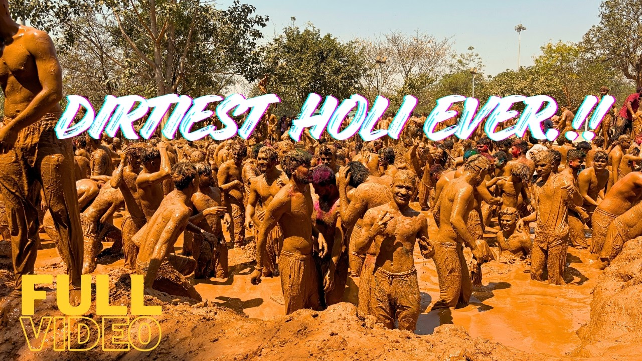 India’s Most Unique Holi 2026:No Colors, Only MUD & Madness at NIT Rourkela #trending #viral #campus