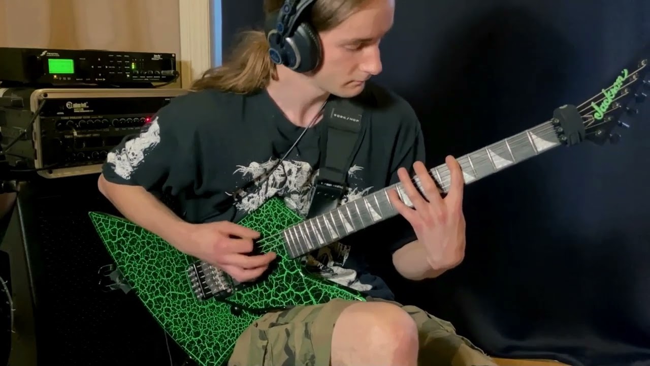 The Black Dahlia Murder: Deathmask Divine Guitar Cover w/Solo