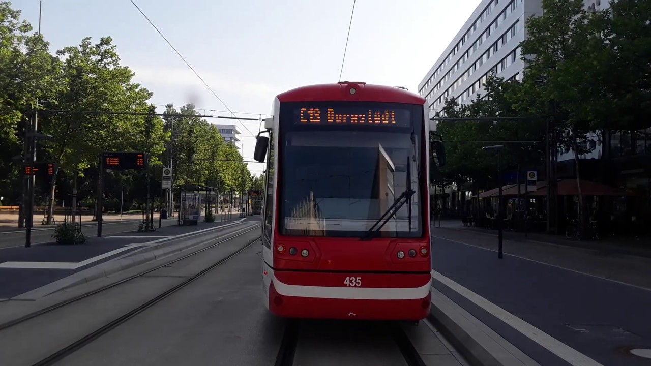 Führestandsmitfahrt Linie 1 T3D-M der CVAG