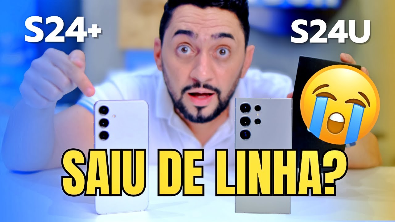ACABOU! Galaxy S24 Plus e S24 Ultra SAÍRAM DE LINHA? 😱