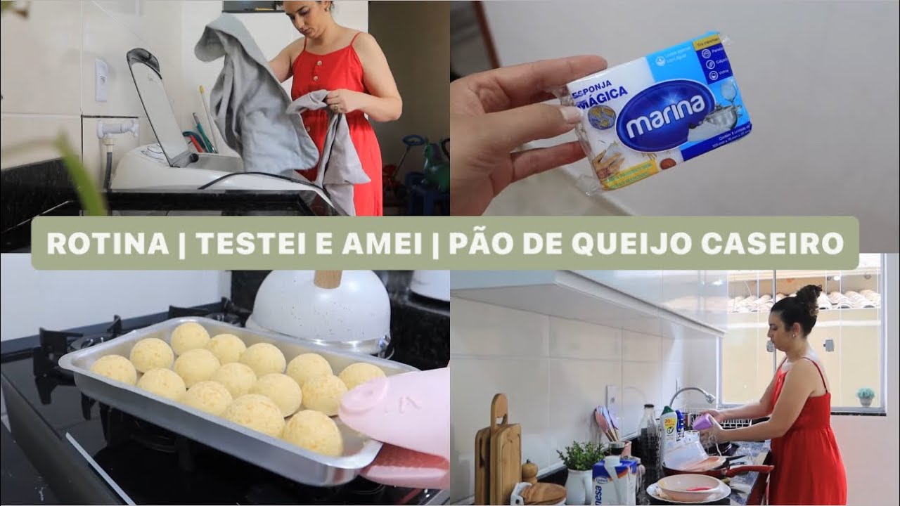 TROQUEI AS ROUPAS DE CAMA|MACARRÃO DE ABOBRINHA|LIMPEI COM ESPONJA MÁGICA PÃO DE QUEIJO| LAÍS VELOSO