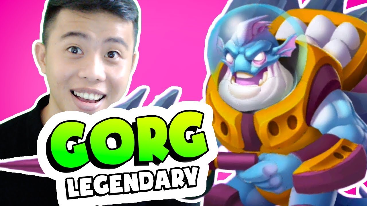 Monster Legends: Gorg Legendary Monster level 1 to 100