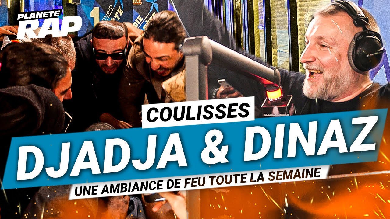 Les coulisses du Planète Rap de Djadja & Dinaz ! (Une ambiance de feu !)
