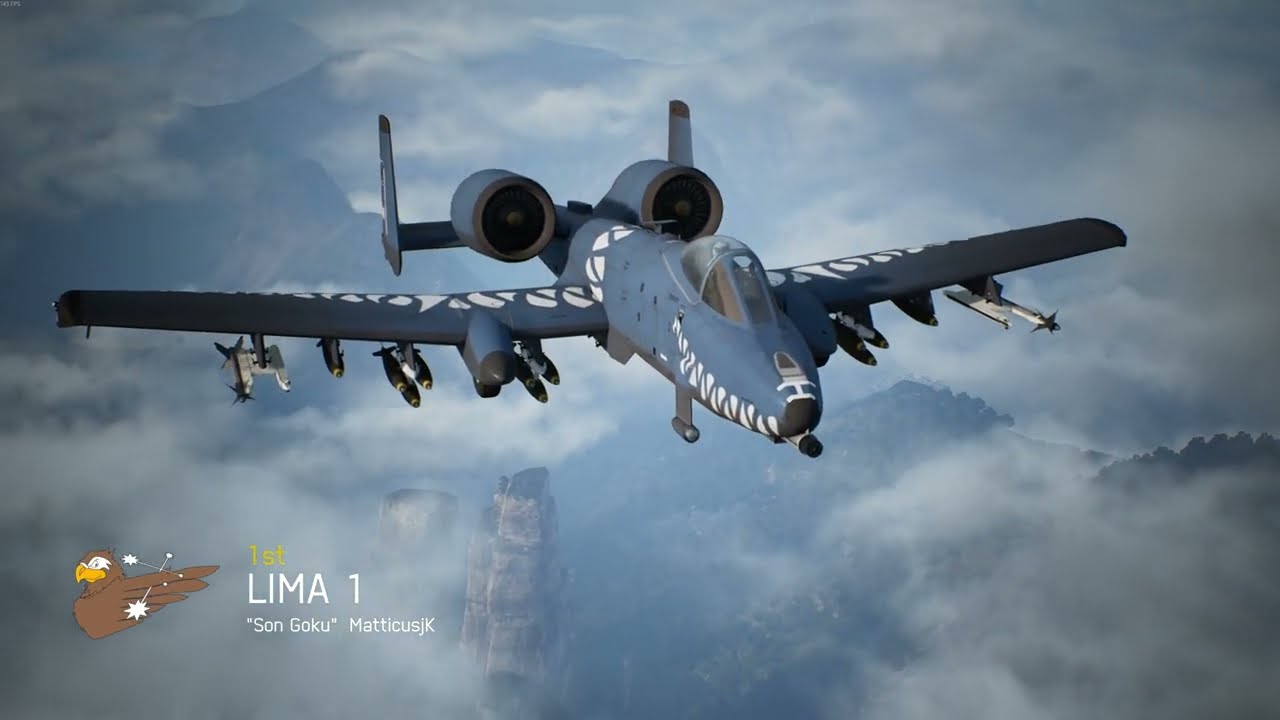 Winning a battle royale in the SLOWEST plane