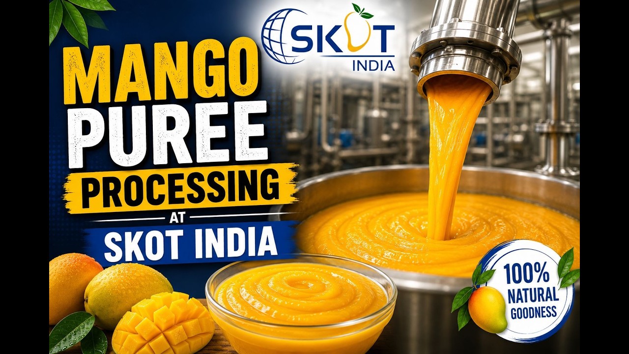 Mango Puree processing | SKOT INDIA