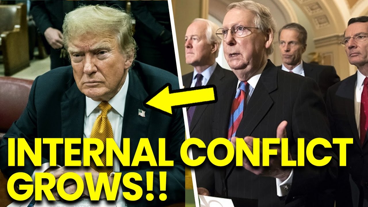Republican Leadership SPLITS Over Trump Strategy Internal Conflict GROWS