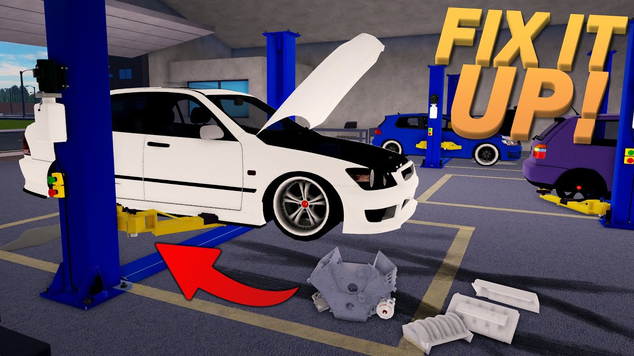 The Most REALISTIC Mechanic Game On ROBLOX FR!! (FIX IT UP!)
