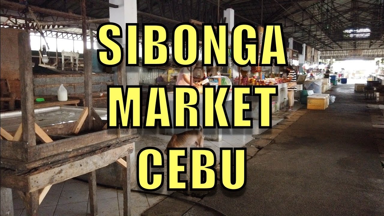 Sibonga Market Cebu Philippines.