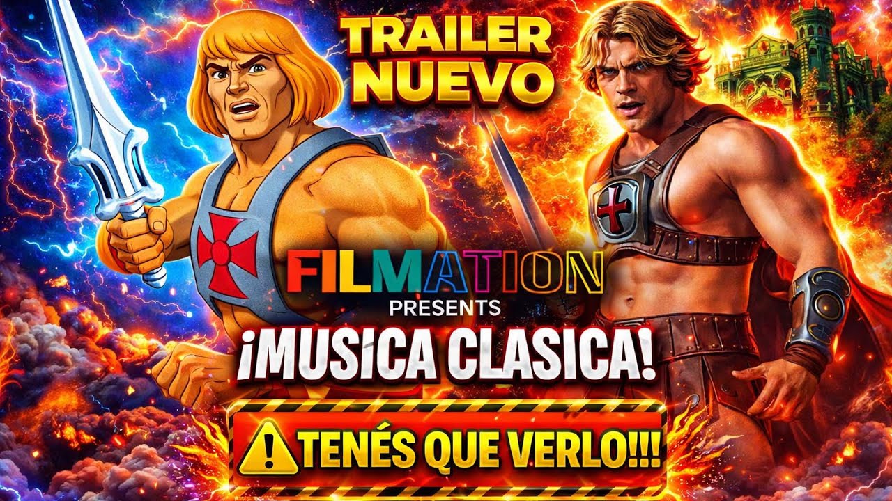 Tráiler MASTERS OF THE UNIVERSE 2026 con la Música de FILMATION Interpretada por Memo Aguirre